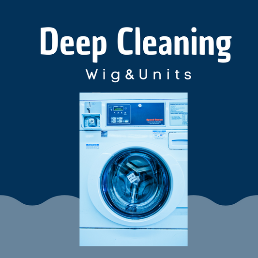 Deep Cleaning Wig & Unit|Hair Laundry